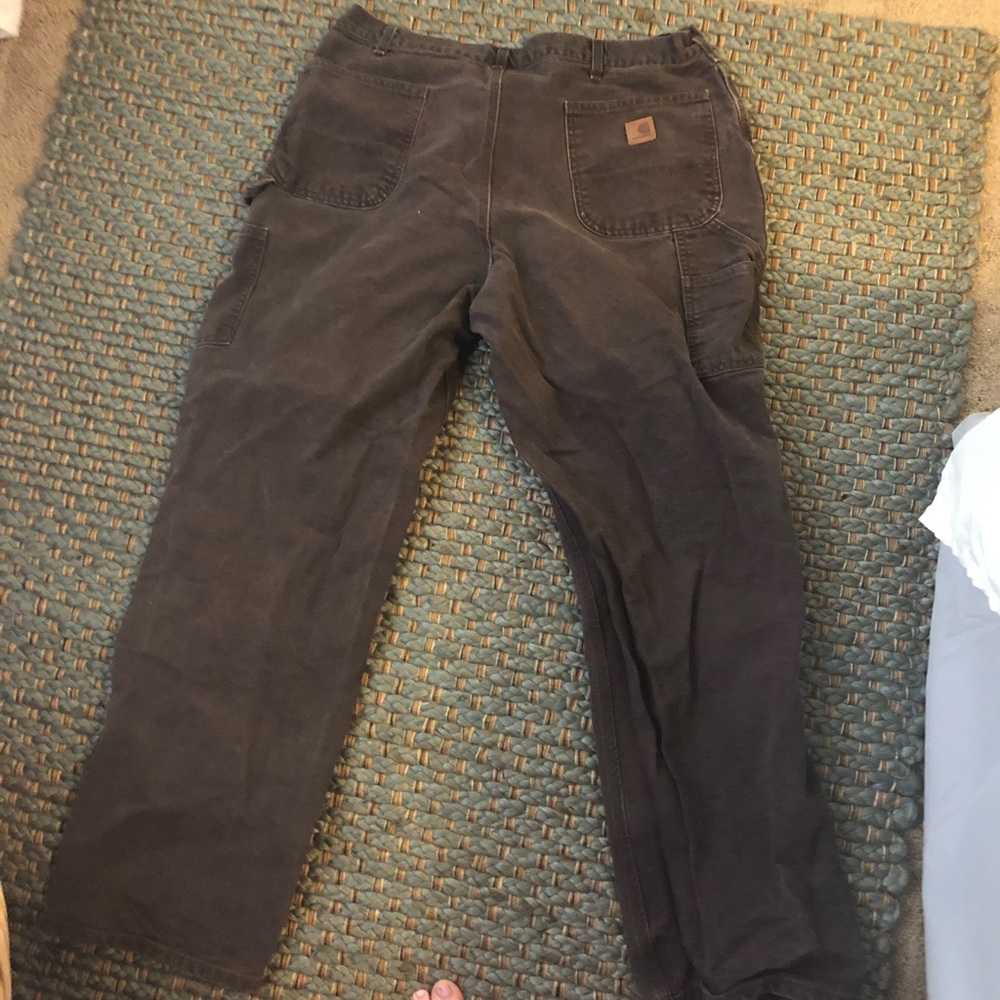Carhartt brown work pants